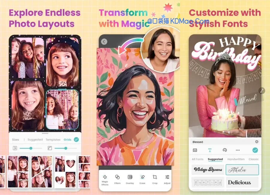 PicCollage v7.29.9 个性拼图照片编辑
